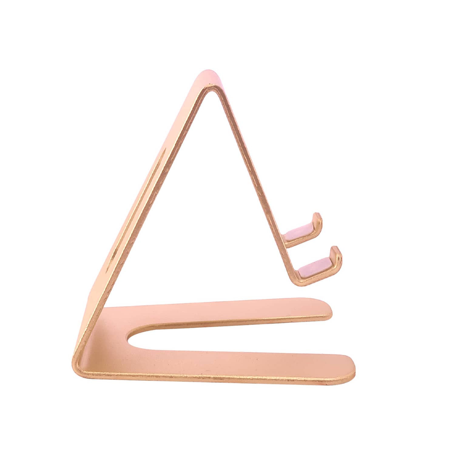 Soporte para móvil/tableta de aluminio - oro platino