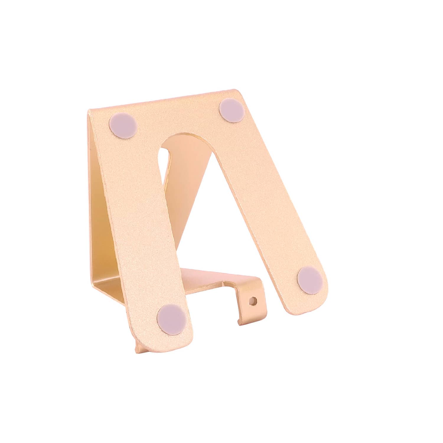 Soporte para móvil/tableta de aluminio - oro platino