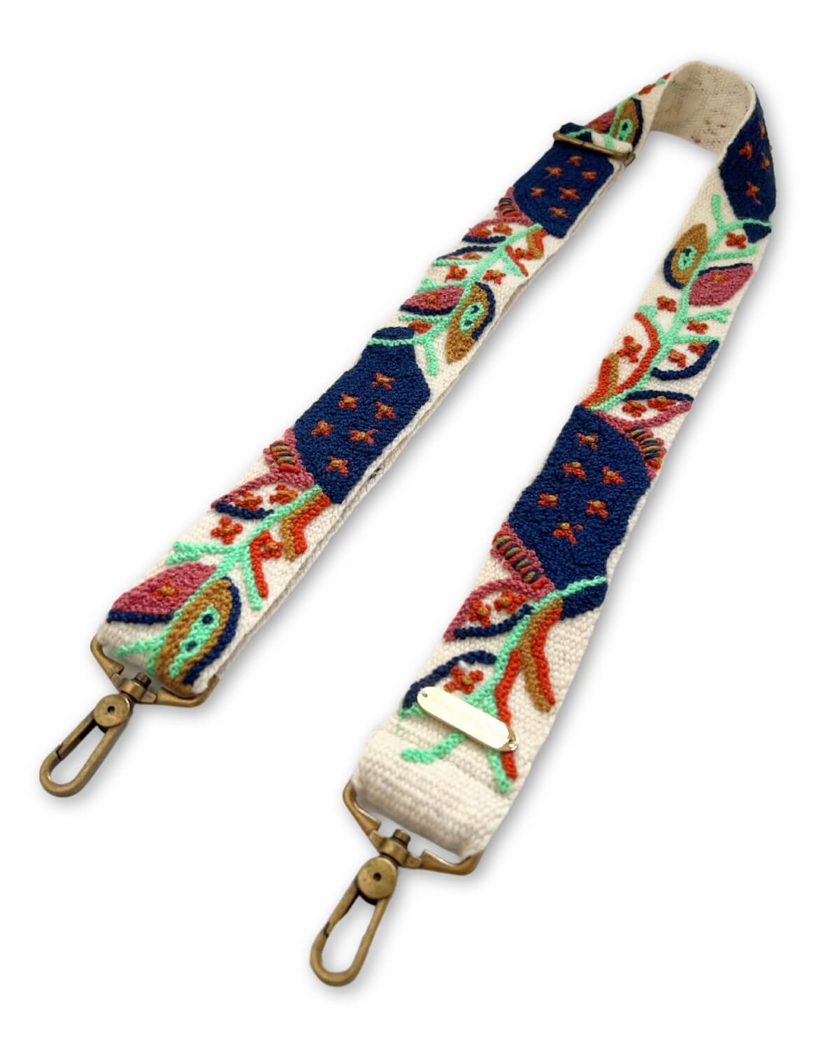 Correa para bolso colorida/blanca - Piri Piri