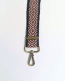 Correa para bolso de cuadros rojos