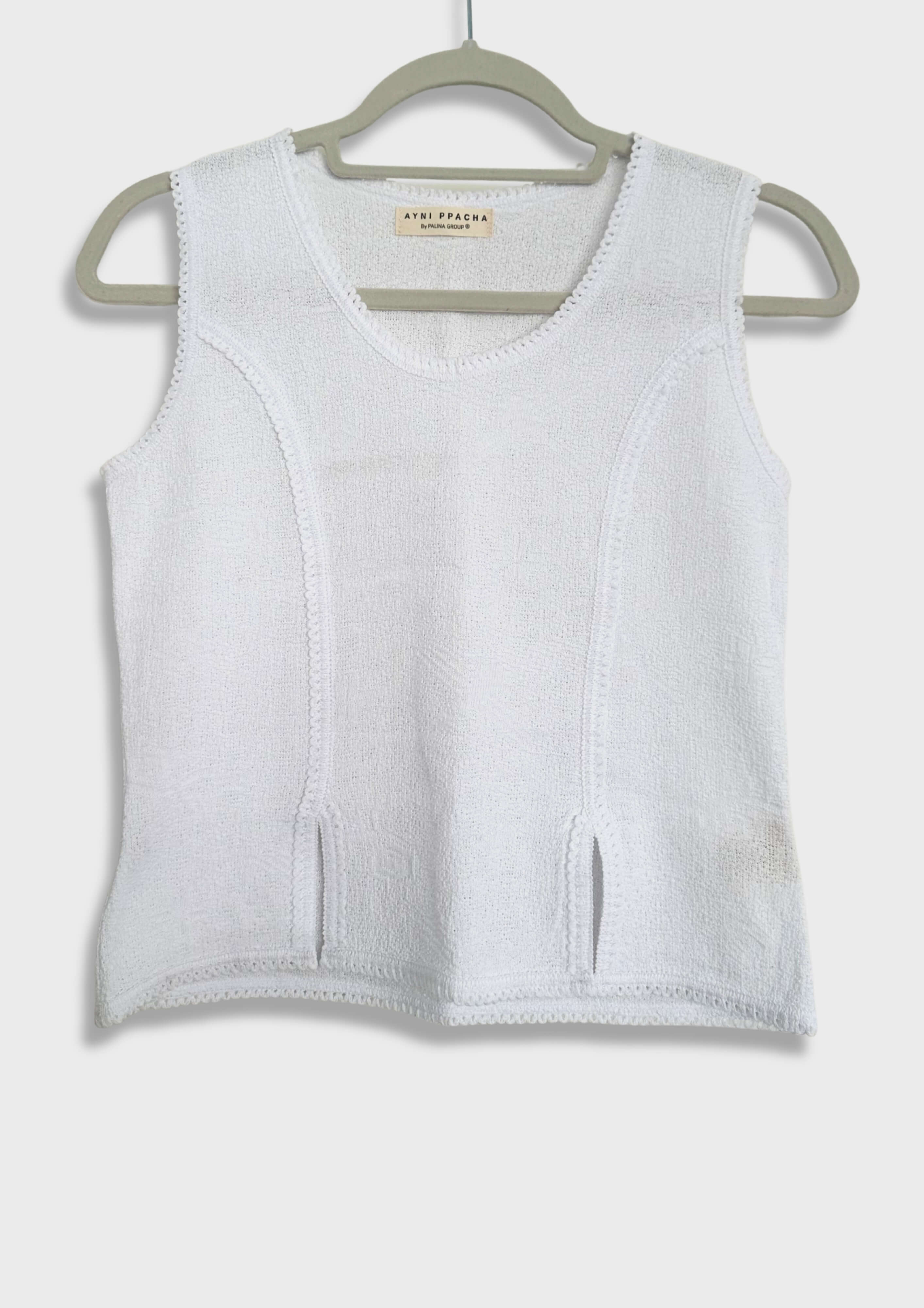 Tanktop aus Baumwolle - Baila - Weiß