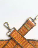Correa para bolso naranja y amarilla