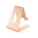 Soporte para móvil/tableta de aluminio - oro platino