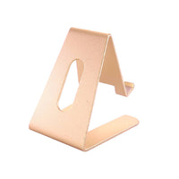 Soporte para móvil/tableta de aluminio - oro platino