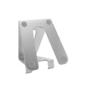 Soporte para teléfono móvil/tableta de aluminio - plata titanio