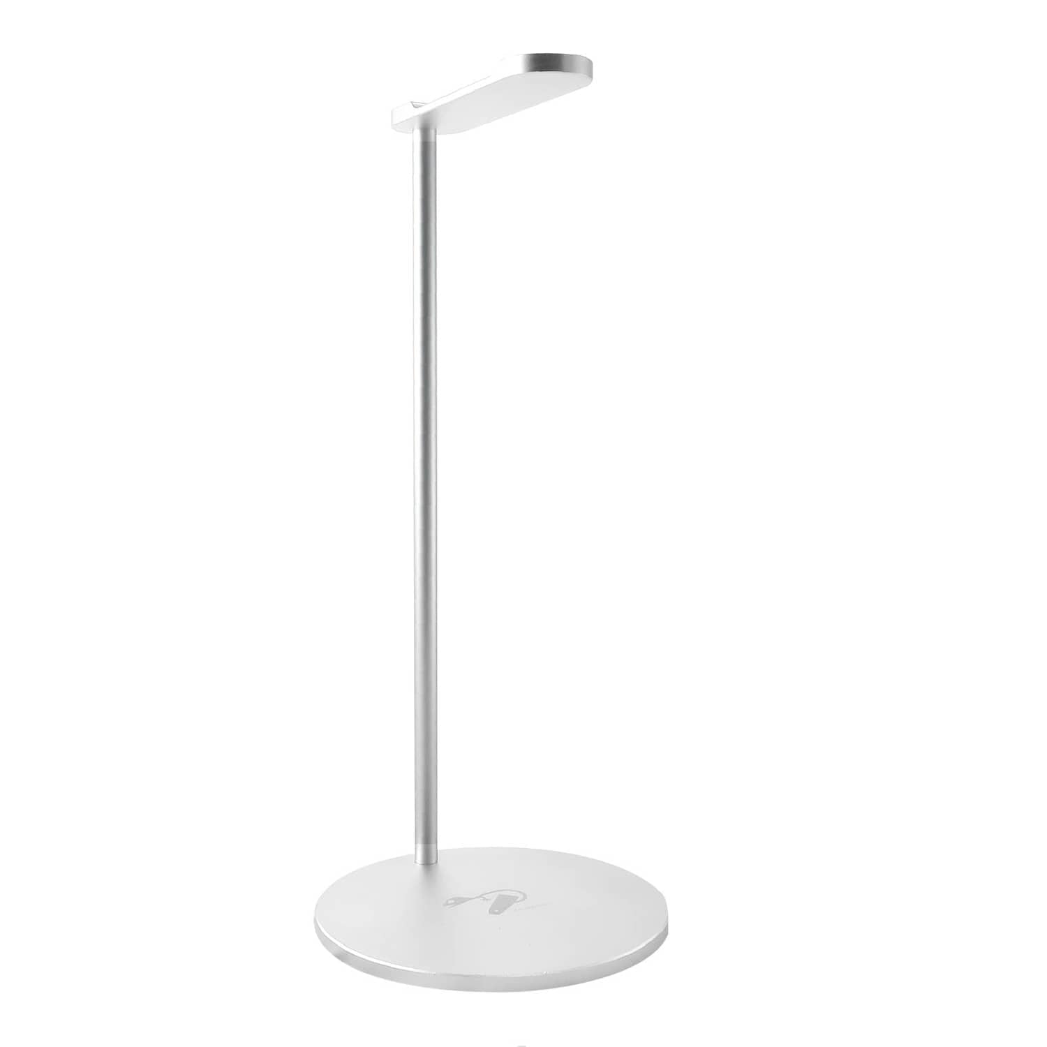 Soporte de aluminio para auriculares - Premium - Plata titanio