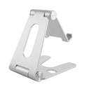 Soporte para móvil/tablet de aluminio - Premium - Plata titanio