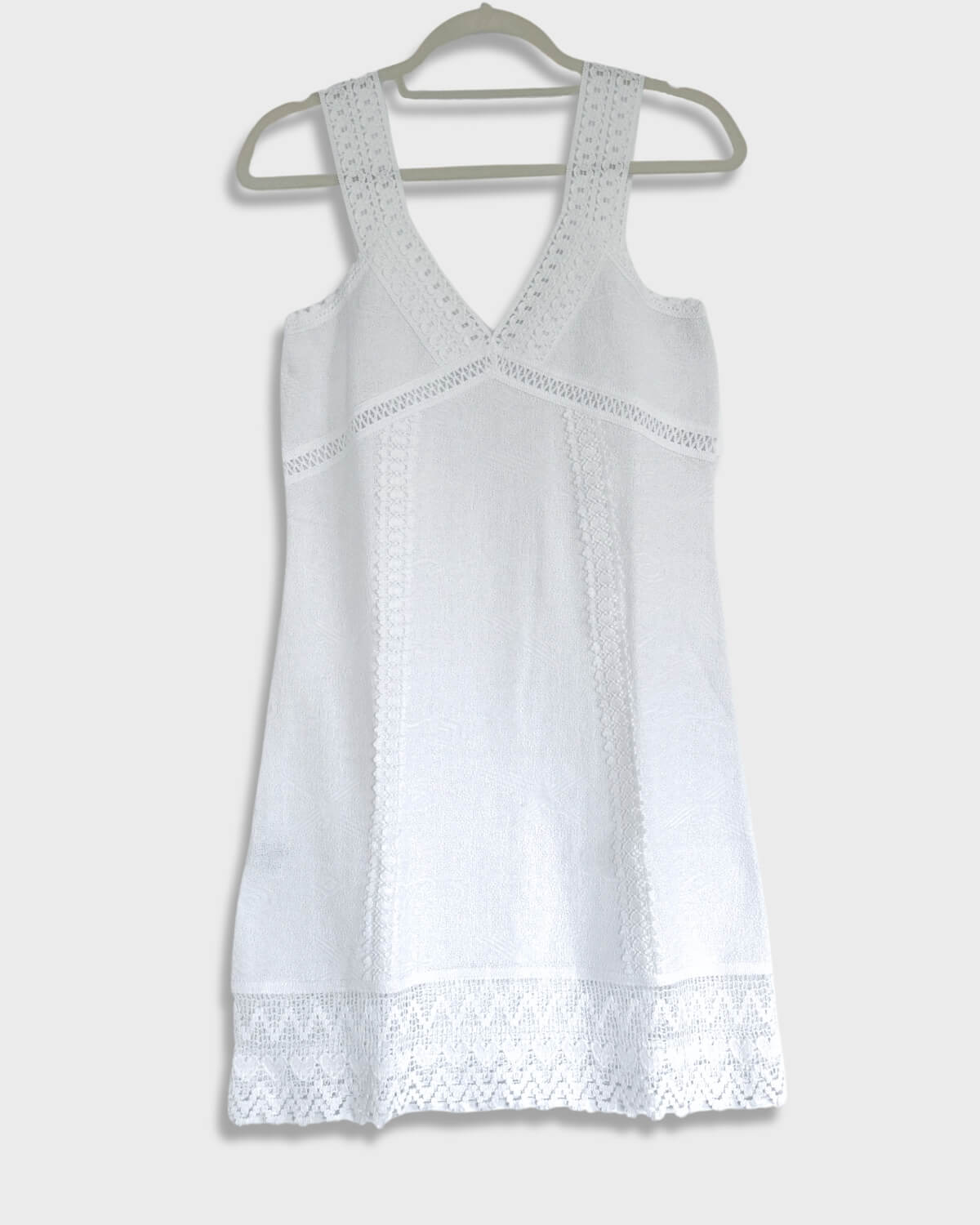 Vestido corto de algodón - Solandra