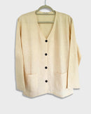 Chaqueta de algodón sin teñir - Abrazo - Beige