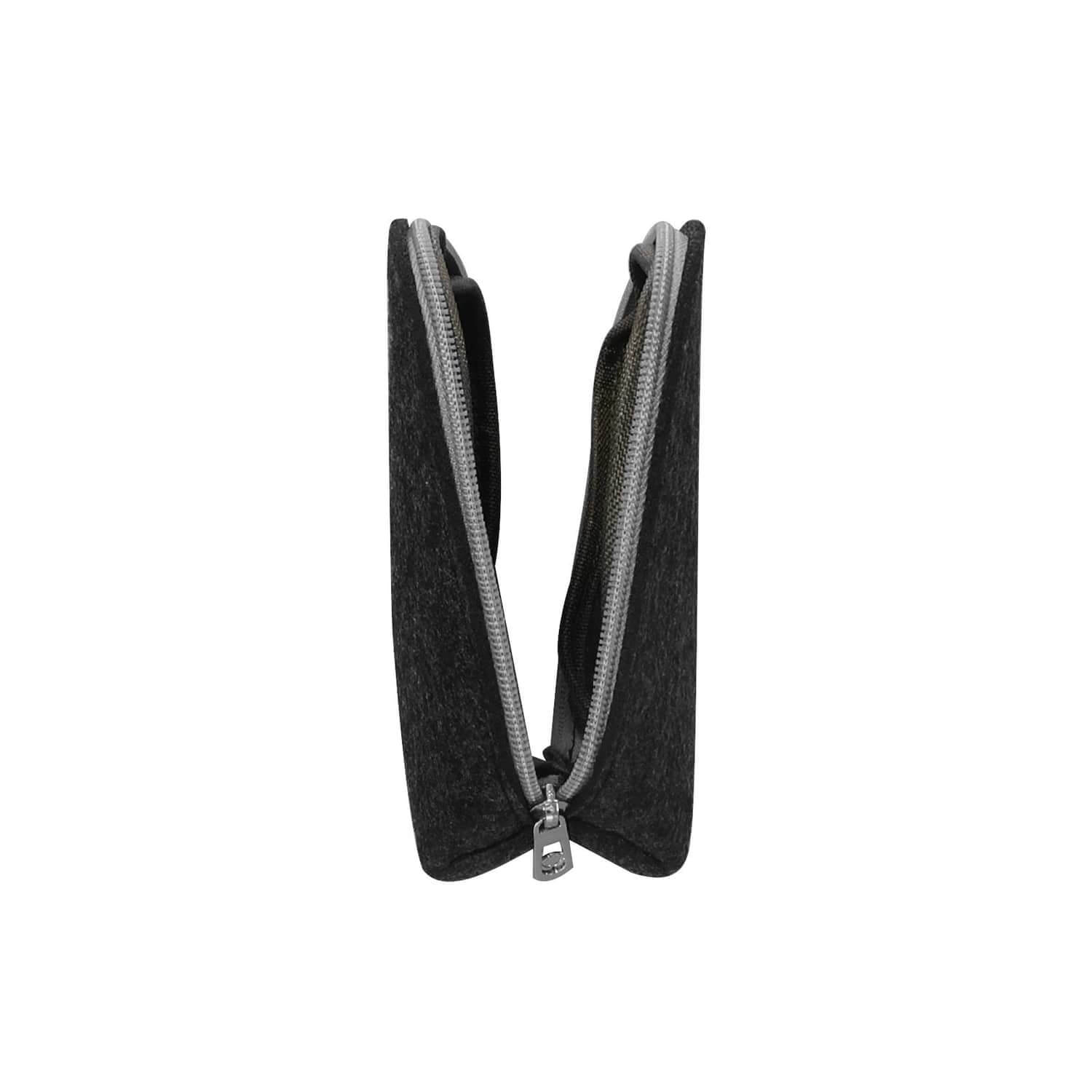 Bolso de fieltro multifuncional para negocios - gris oscuro