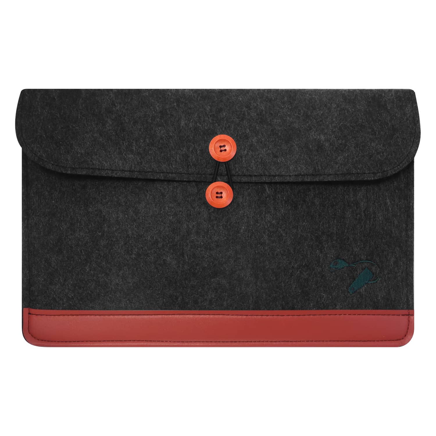 Funda de fieltro para portátiles (Limited) - Gris oscuro