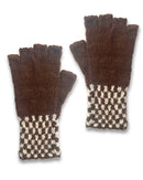 Baby Alpakahandstulpen - Trenzas - Braun