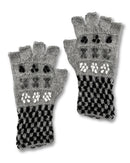 Baby Alpakahandstulpen - Trenzas - Grau