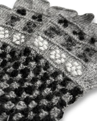 Baby Alpakahandstulpen - Trenzas - Grau