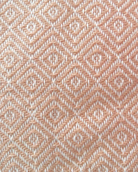 Karierte Plaid Decke / Tagesdecken - Lachs/Weiß