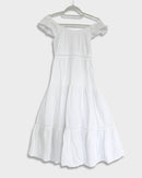Vestido Carmen con hombros descubiertos - Katsura - Blanco