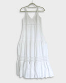 Airy maxi dress - Tevetia - White