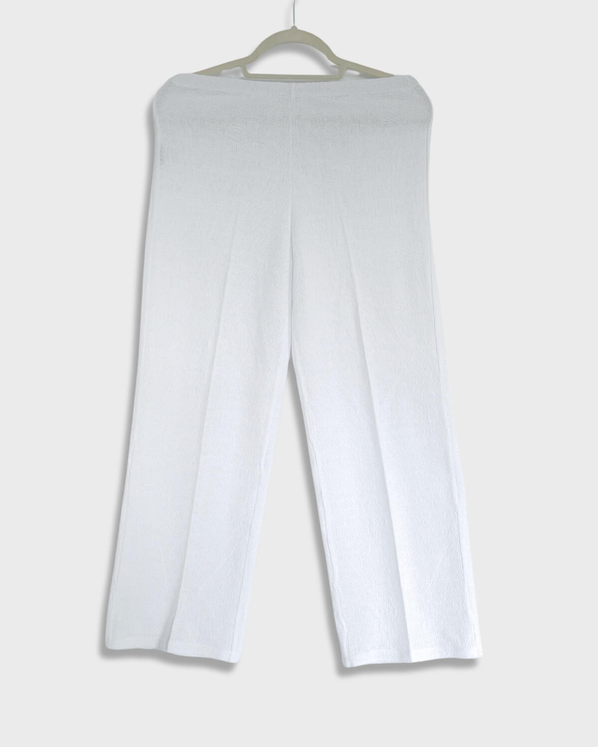 Pantalones de algodón - blanco