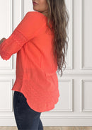 Blusa Larga - Armonía - Coral