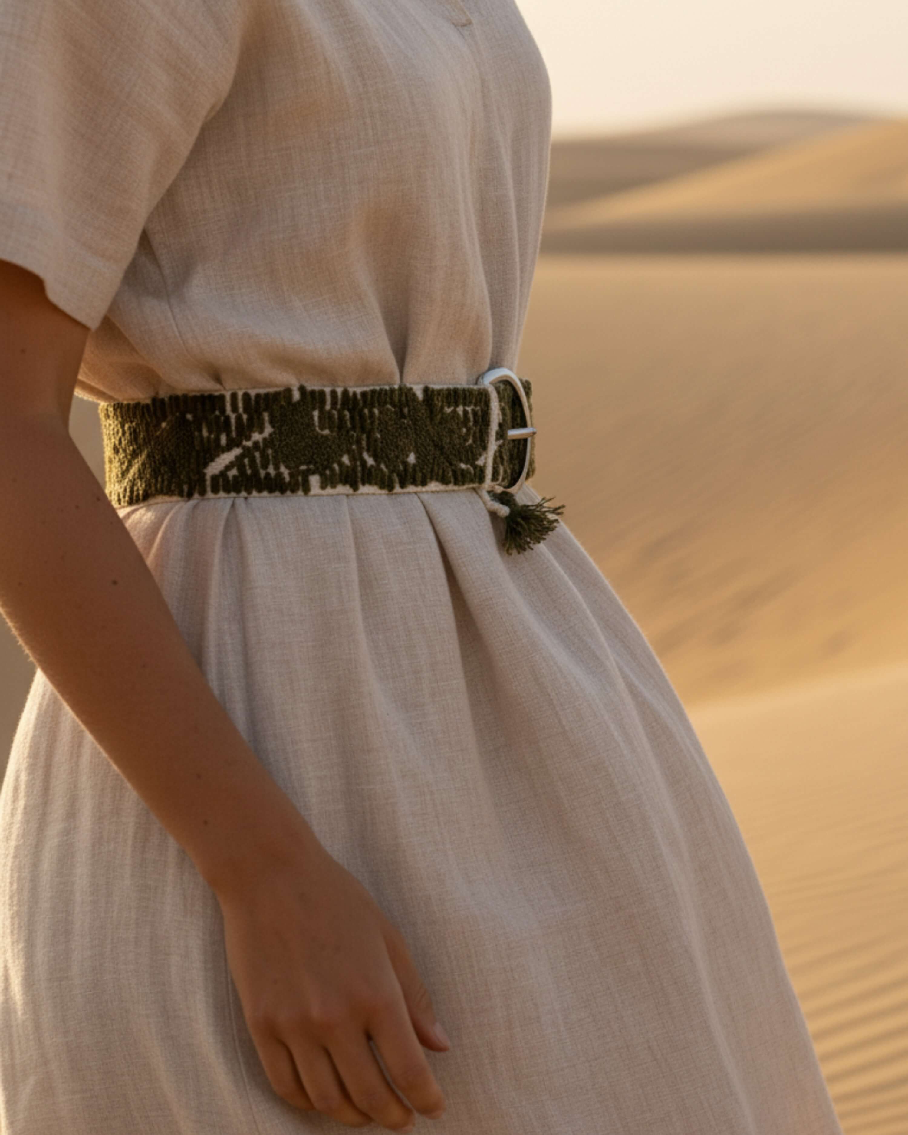 Bestickter Gürtel - Gírgola