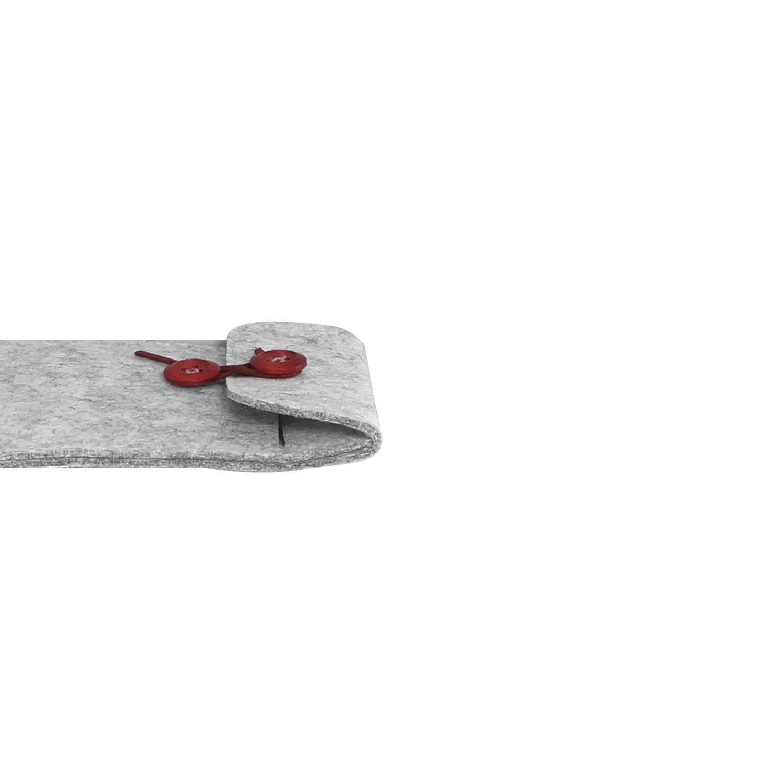 Felt case smartphone - travel grey 5