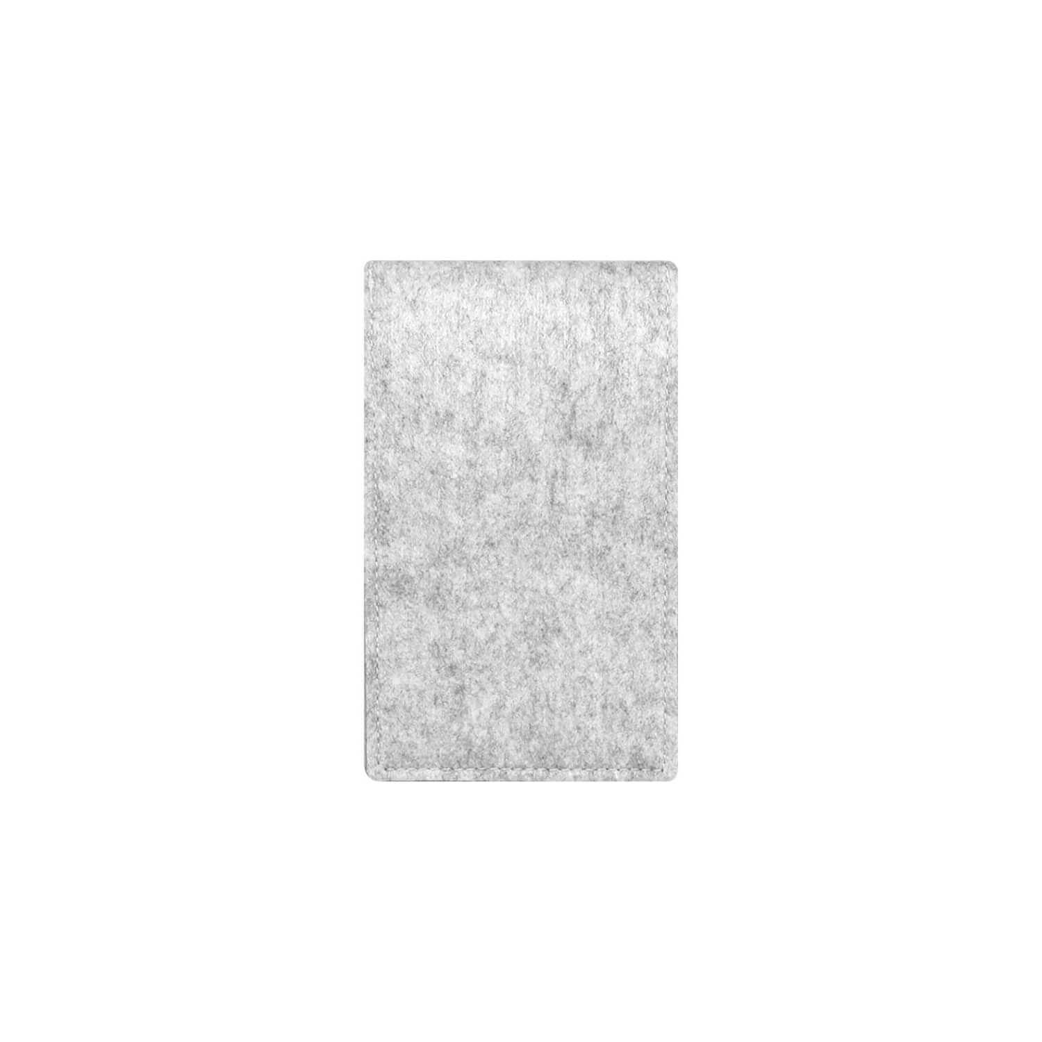 Felt case smartphone - travel grey 2